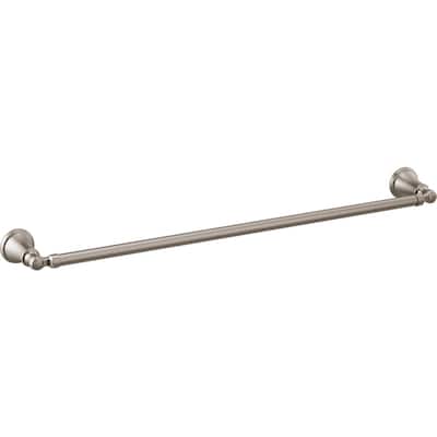 Woodhurst 24 in. Wall Mount Towel Bar Bath Hardware Accessory in Stainless Steel