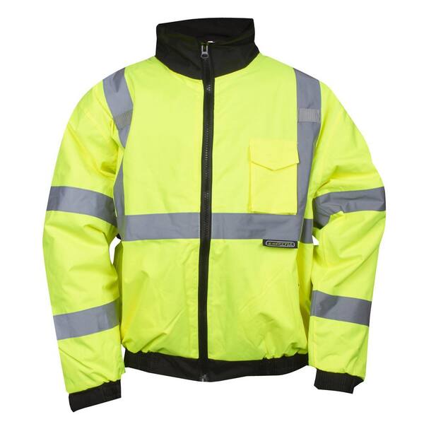 Cordova Reptyle Type R Class 3 Large Bomber Jacket in Lime