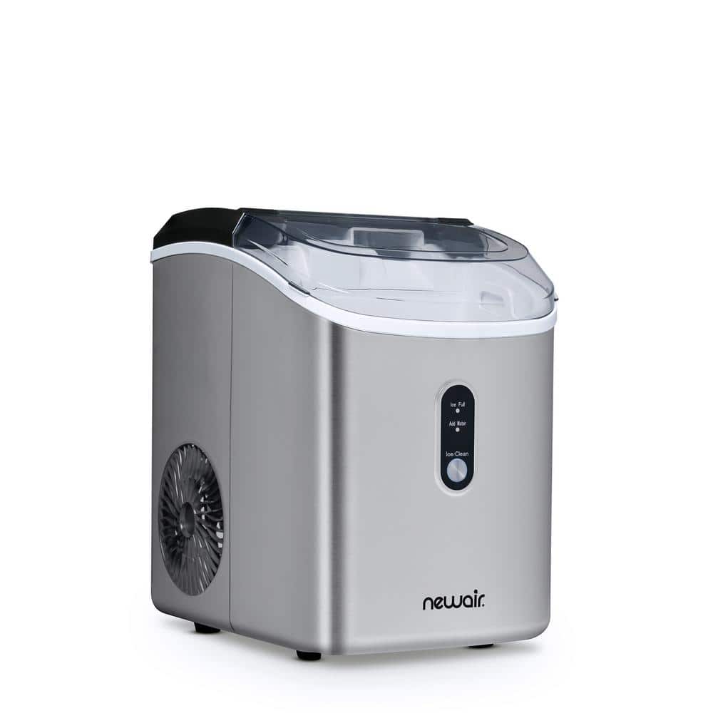 Magic Chef 27 lb. Portable Countertop Ice Maker in Stainless Steel -  AliExpress