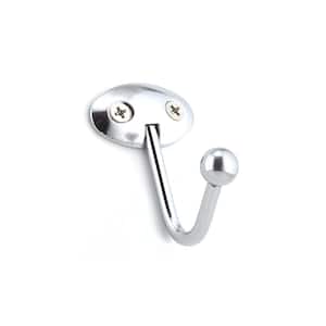 2-5/8 in. (67 mm) Chrome Utility Wall Mount Hook