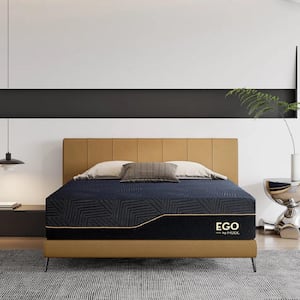 Ego Black California King Medium Copper Gel Memory Foam 14 in. Bed-in-a-Box Mattress