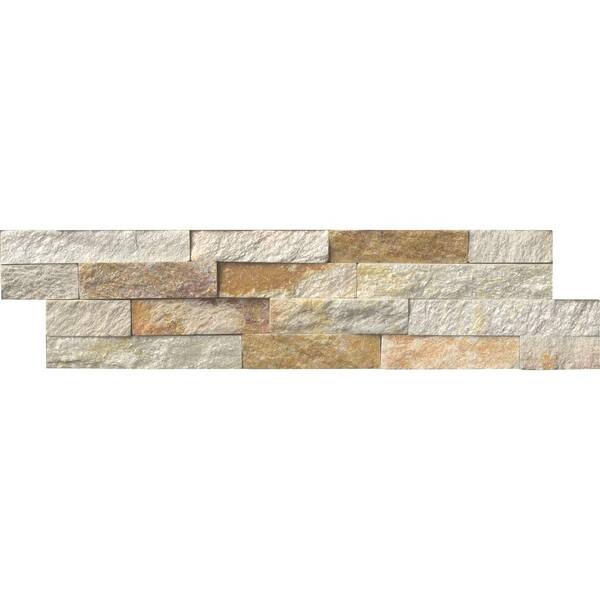 Msi Sparkling Autumn Ledger Panel 6 In, Outdoor Stone Tiles Home Depot