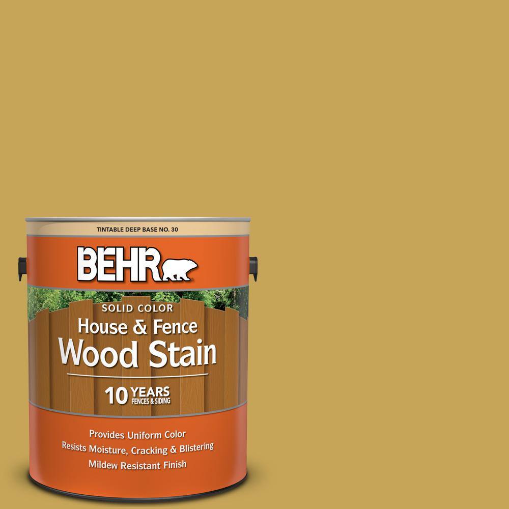 1 gal. #PPU6-18 Lemongrass Solid Color House and Fence Exterior Wood Stain