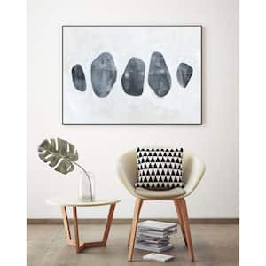 16 in. x 20 in. "Stone Collection I" by Emma Scarvey Framed Wall Art