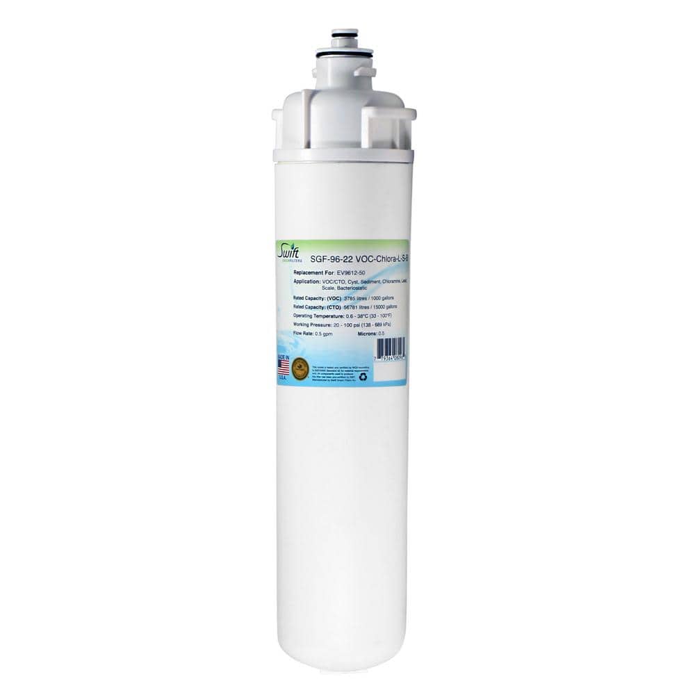 Swift Green Filters Replacement Water Filter For Everpure Ev9612 50 And Ep35r S Sgf 96 22 Voc Chlora L S B The Home Depot