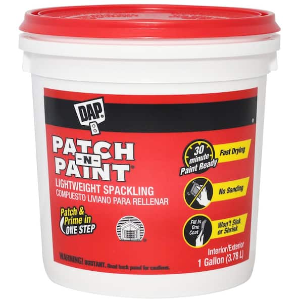 DAP Patch-N-Paint 1 gal. White Lightweight Spackling (2-Pack)
