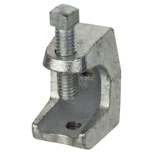 1/4 in. Strut Fitting Beam Clamp - Silver