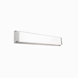Metro 20 in. 3000K Brushed Nickel ENERGY STAR LED Vanity Light Bar and Wall Sconce