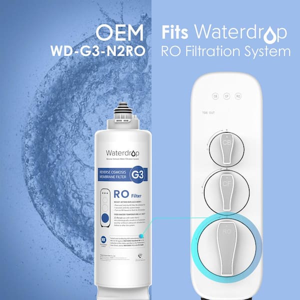 Waterdrop G3 Reverse Osmosis Water Filter System – Water Filter Expo