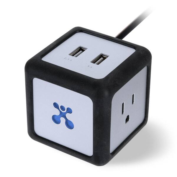 Atomi Power Cube Dual USB Charger/Outlet