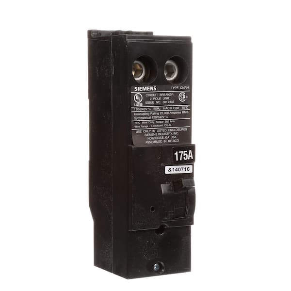 Siemens 175 Amp Double-Pole Circuit Breaker Type QNRH