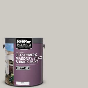 1 gal. #790C-3 Dolphin Fin Elastomeric Masonry, Stucco and Brick Exterior Paint