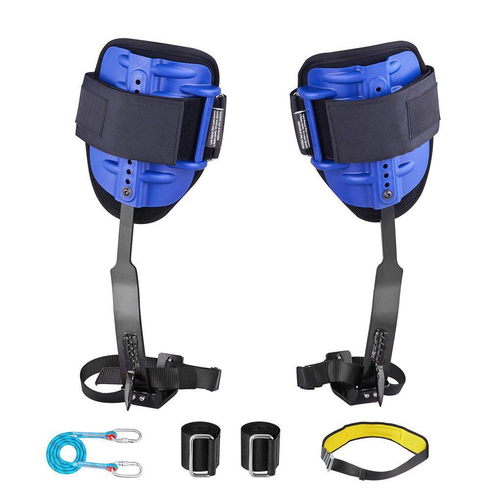Tree Climbing Spikes Set, Adjustable Heavy Duty Steel Spurs with Straps, 350 lbs. Load for Fruit Picking & Hunting price history on PriceWatchPro