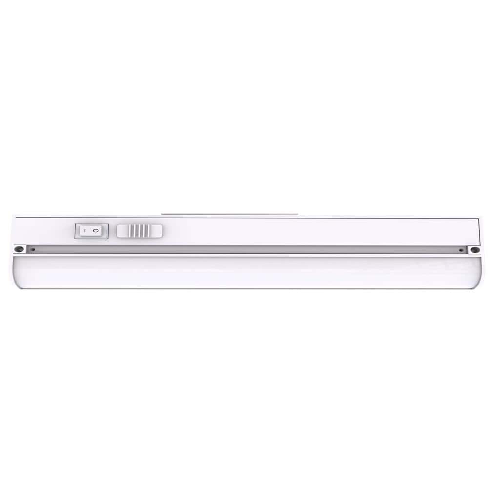 36-Inch Matte White LED Under Cabinet Light