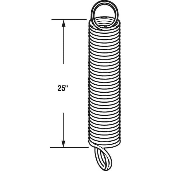 Prime-Line Extension Spring Cable Set, 5/32 in. x 14 ft