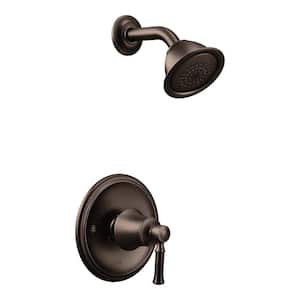 Dartmoor Posi-Temp Single-Handle Wall-Mount Shower Only Faucet Trim Kit in Oil Rubbed Bronze (Valve Not Included)