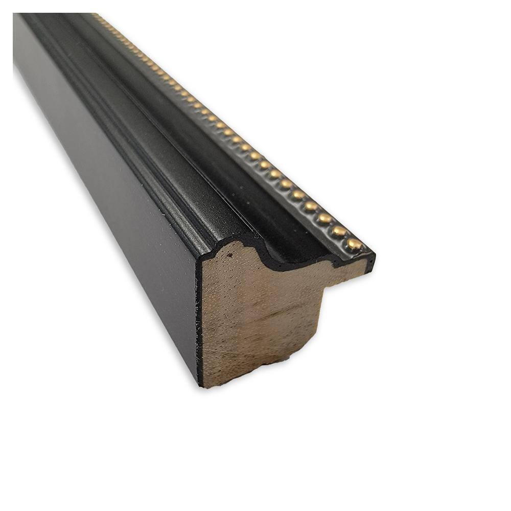 Classic Black Satin Wood Wall Picture Frame