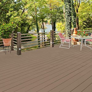 5 gal. #SC-121 Sandal Textured Solid Color Exterior Wood and Concrete Coating