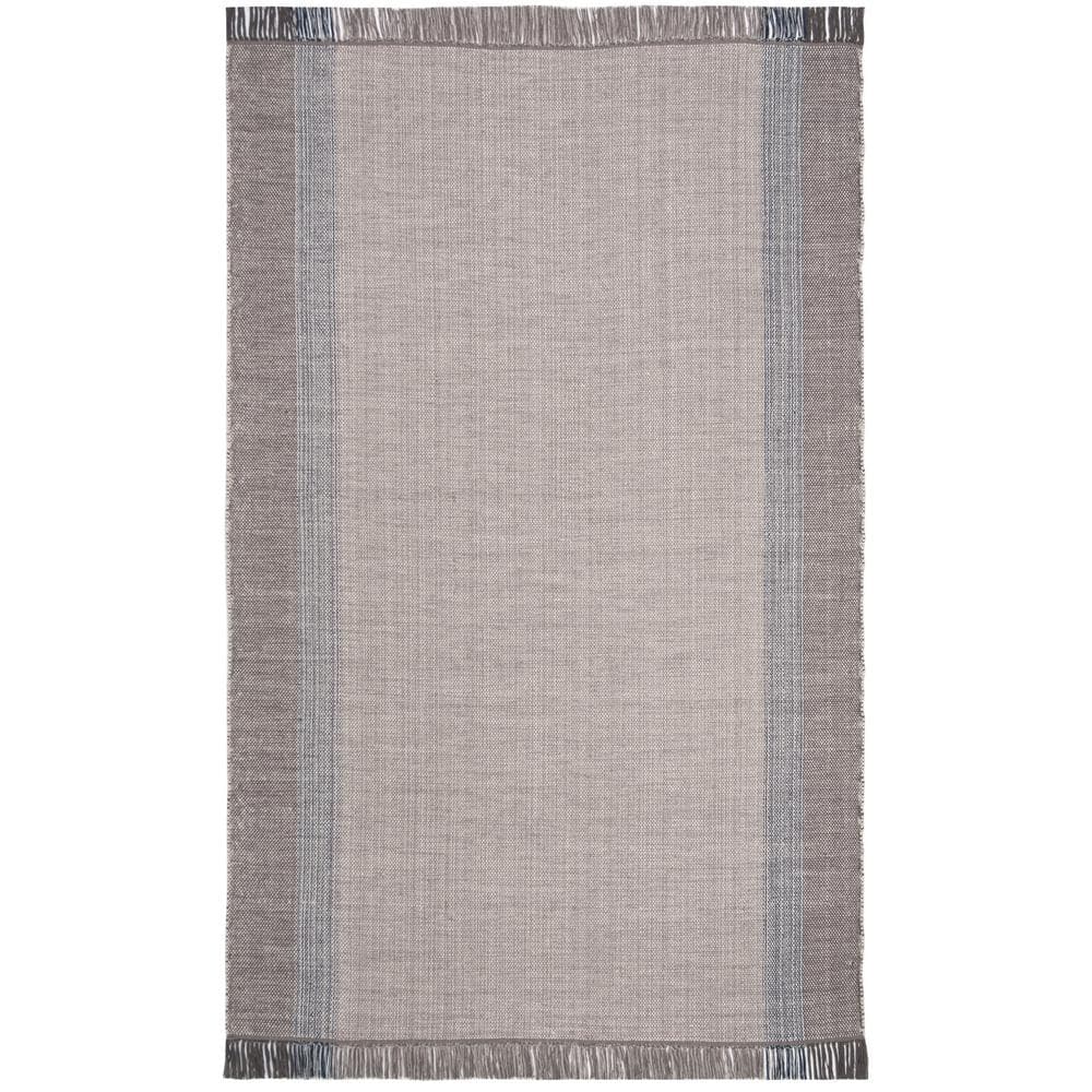 Montauk Blue/Gray 5 ft. x 8 ft. Striped Border Gradient Area Rug price history on PriceWatchPro