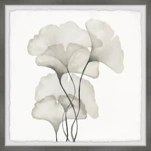 "Ginkgo Biloba Leaves" by Marmont Hill Framed Nature Art Print 12 in. x 12 in. .