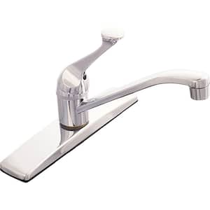 Traditional Collection Single-Handle Standard Kitchen Faucet in Chrome