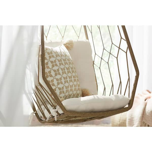 hampton bay wicker hanging chair