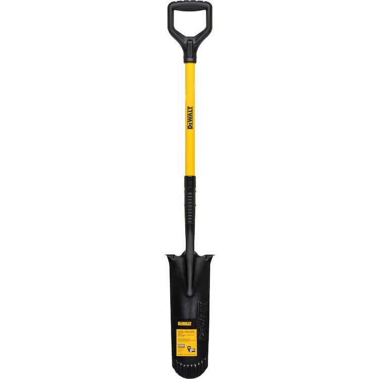  32 in. Fiberglass D-Handle Drain Spade