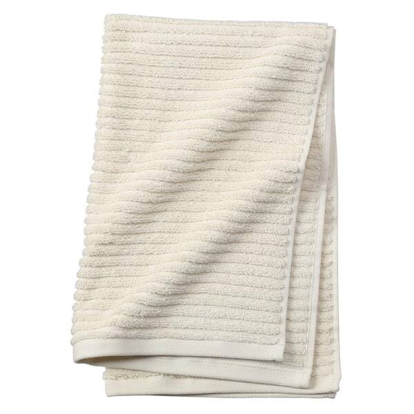 Unbranded Monterey 1-Piece Ribbed Turkish Hand Towel in Natural