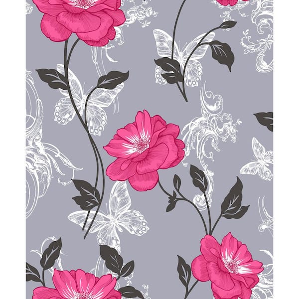 Monogram Flower Tile Fan - Luxury S00 Pink