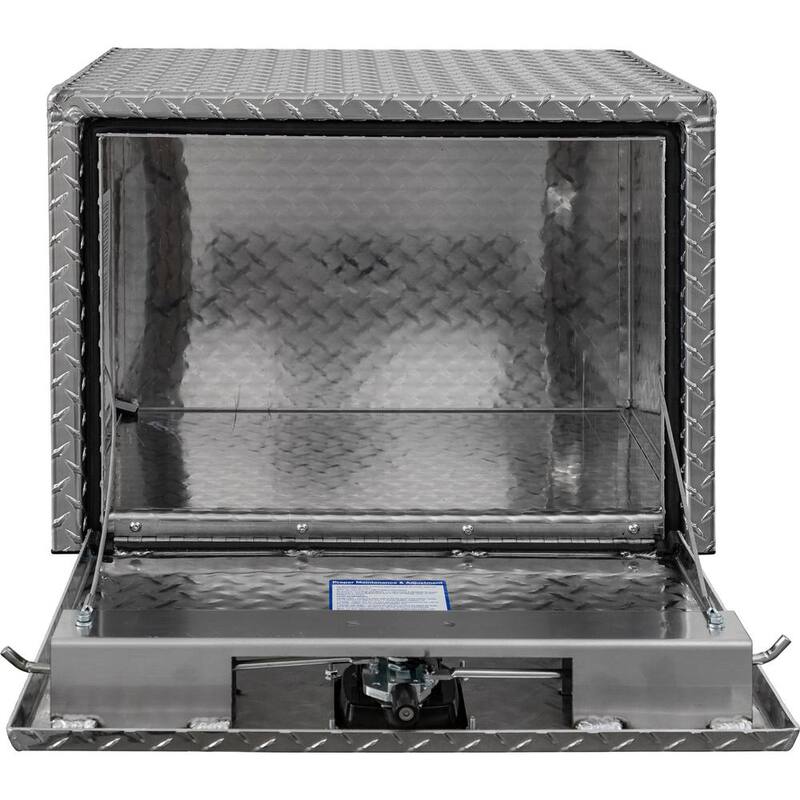 18 in. x 18 in. x 24 in. Diamond Plate Tread Aluminum Underbody Truck Tool Box