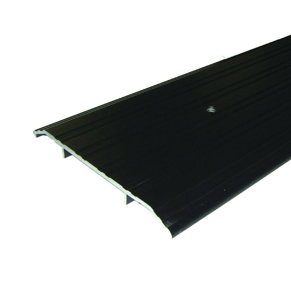 Fluted Saddle 6 in. x 44-1/2 in. Bronze Aluminum Commercial Threshold price history on PriceWatchPro