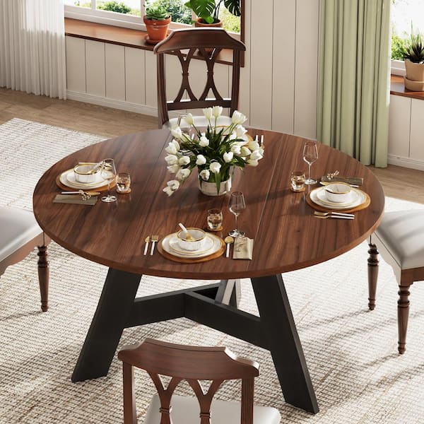 BYBLIGHT Roesler Rustic Brown Engineered Wood 47.2 in. 3
