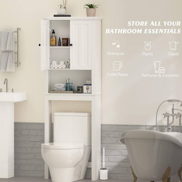 Bathroom Bathtub Storage Organizer Adjustable Shelves/ Height - On Sale -  Bed Bath & Beyond - 36983086