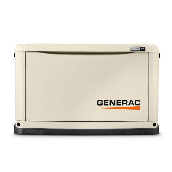 Generac 9,000-Watt (LP)/8,000-Watt (NG) Air Cooled Standby Generator with Wi-Fi and 100 Amp NEMA3 Auto Transfer Switch