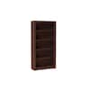 Manhattan Comfort Olinda 1.0 Nut Brown Bookcase with 5-Shelves 27AMC164 ...