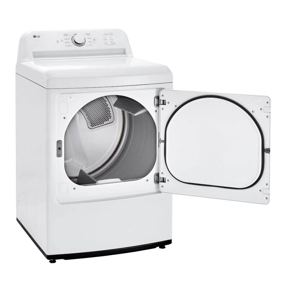 7.3 Cu. Ft. White Smart Electric Dryer with Moisture Sensing