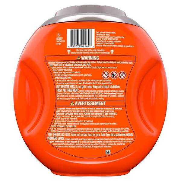 Ariel 51 oz. Unit Dose Laundry Detergent (57 Load) 0002080000002 - The Home  Depot