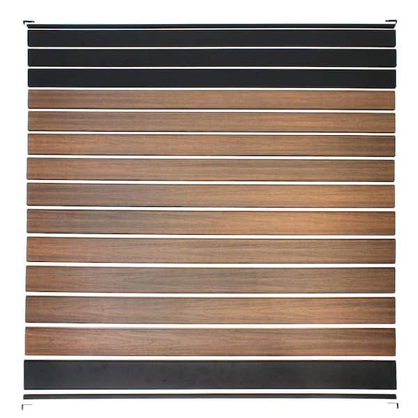 Infinity Euro 4-ft H x 6-ft W Estate- King Cedar Privacy Composite Fence Panel