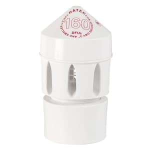 Sure-Vent 2 in. x 3 in. PVC Air Admittance Valve with 160 DFU Branch