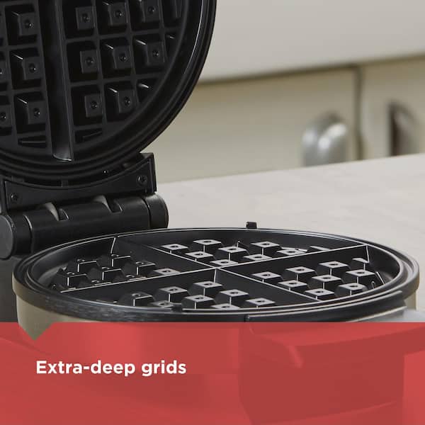 Best Buy: Black+Decker Belgian Waffle Maker Chrome WMB505