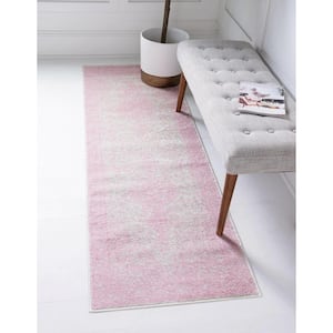 Bromley Midnight Pink 2 ft. x 8 ft. Runner Rug