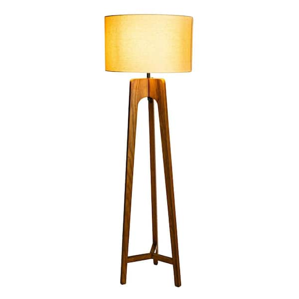 Tripod floor lamp yellow fashion