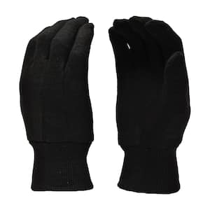 Xlarge Brown Jersey Gloves (12-Pairs)