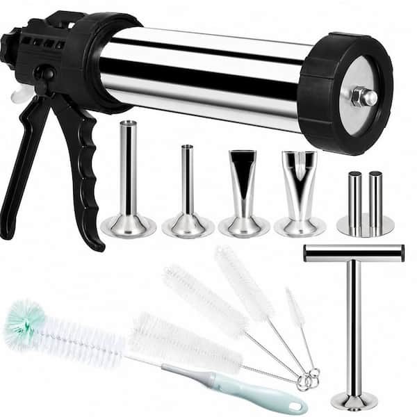 Large Capacity Meat Jerky Gun Kit Jerky Cannon for Homemade Beef Venison Snack Making and Holiday Gift Giving