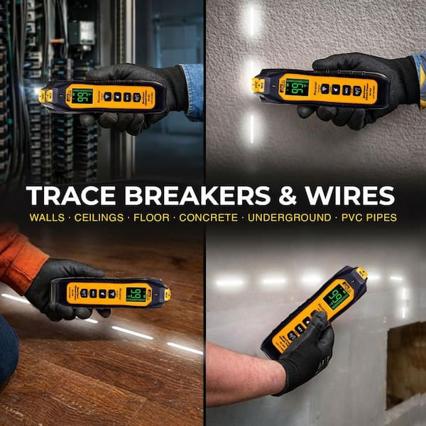 SureTrace Plus Circuit Tracer, 0-600 Volts AC/DC with Continuity Test