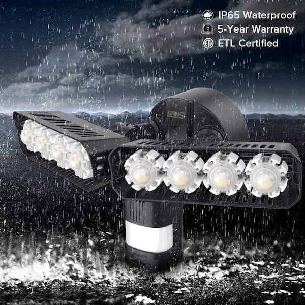SANSI 36W LED Security Flood Lights Motion Sensor Light Outdoor Waterproof IP65 