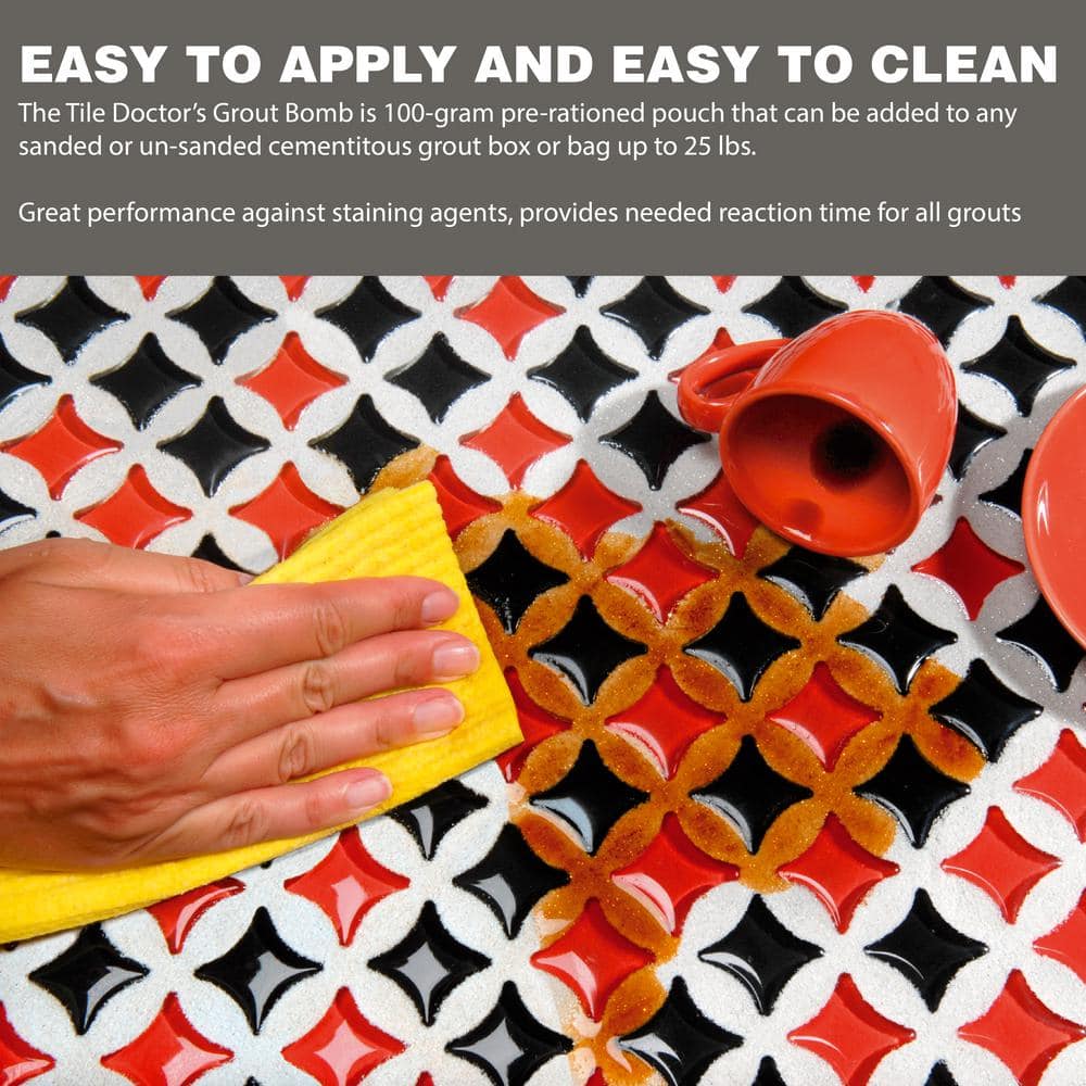 Grout Bomb Waterproof Penetrating Powder Sealer