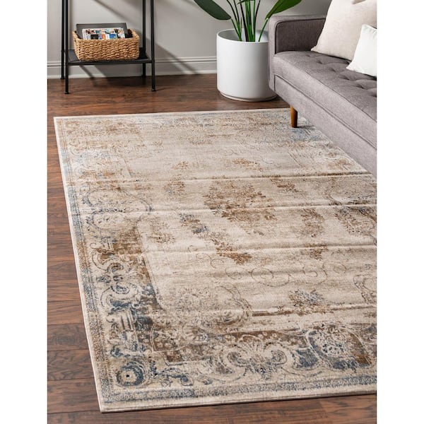 Unique Loom Chateau Lincoln Beige 10' 0 x 14' 5 Area Rug 3136013