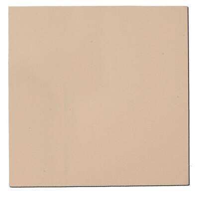 Beige Fabric Square 48 in. x 48 in. Sound Absorbing Acoustic Insulation Wall Panels (2-Pack)