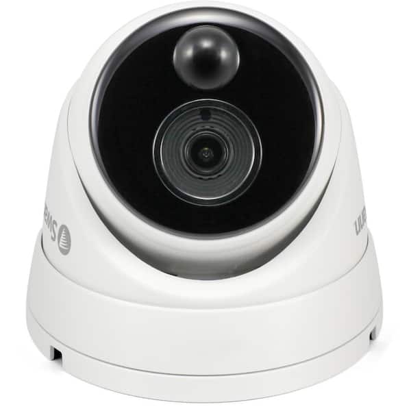 Overwegen Aardrijkskunde Vergemakkelijken Swann 1080P PIR Wired Dome Security Surveillance Camera with 50 ft. of  Night vision SWPRO-1080MSD - The Home Depot